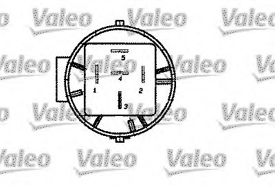 VALEO 643853 Relay, main current